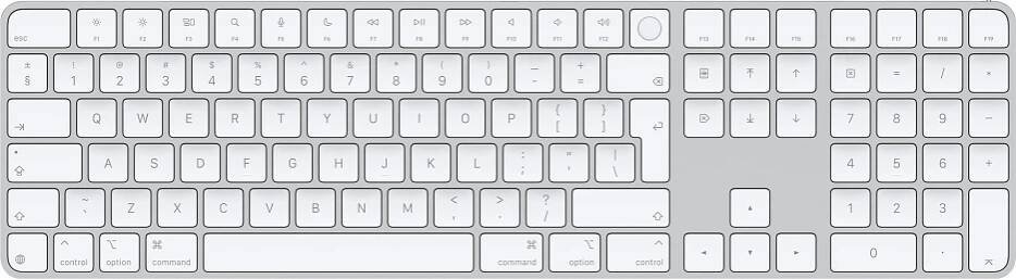 Apple Magic Keyboard MXK73Z/A US bílá od 4 097 Kč