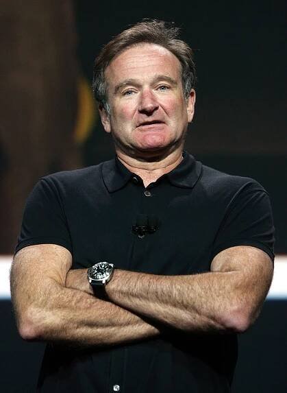 Robin Williams at the International Consumer Electronics Show in Las Vegas in 2006