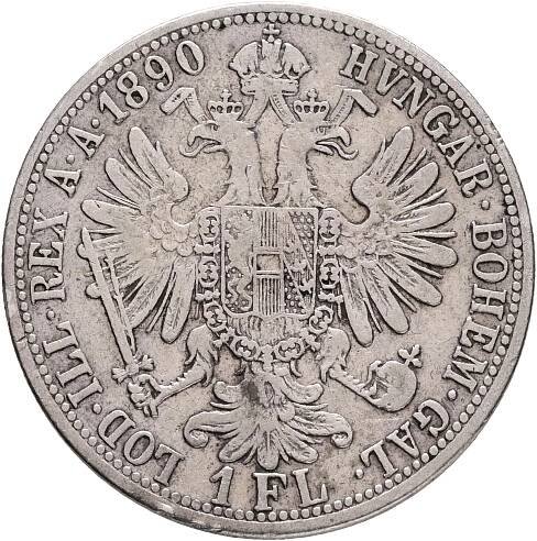 Rakousko Uhersko FJI. 1 Zlatník 1890 II. - Numismatika