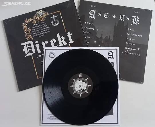 LP deska Direkt Oi!hc punk - Praha - Bazar