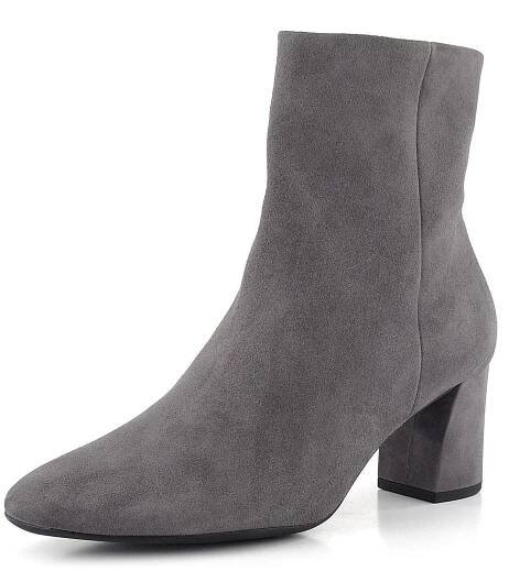 Högl elegantní velurový kotník Asphalt 4-135102