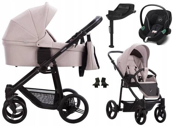 KOČÁREK BEBETTO VULCANO NEW CYBEX ATON S2 ZÁKLADNA 01CZM