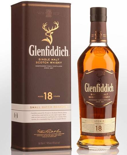GLENFIDDICH 18 Y 070 40% - Kratochvílovci