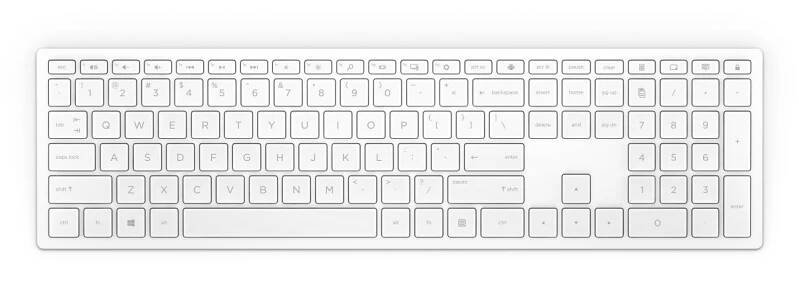 Bezdrátová klávesnice HP Pavilion 600 - bílá (4CF02AA)