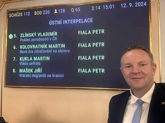 Martin Kukla patří mezi hlasité kritiky vládní pětikoalice, což potvrzuje nedávný snímek ze sněmovny.