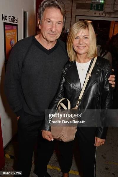 Michael Brandon and Glynis Barber attend the press night after party for "Wasted" at the Southwark Playhouse on September 12, 2018 in London, England.