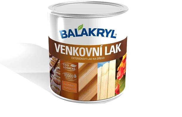Nátěry dřeva: Balakryl Venkovní lak - Barvy - Laky Osman - Ostrava, Hlučín | Osman.cz
