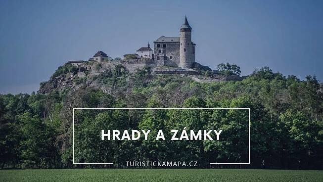 Hrady a zámky - Mapa