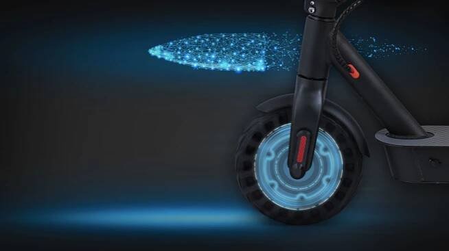 Odpružení u Elektrické koloběžky Scooter Two S60_02