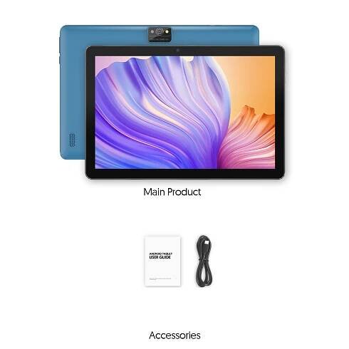 *, 2024 Latest * 13 Tablet 7GB (3+4) * 64GB ROM, 512TB TF Expansion, 5G Dual Band WIFI6 Tablet, 2MP+8MP Camera, Stylus Wi