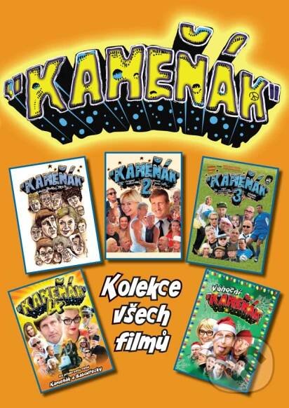 Film: Kameňák kolekce 1-5. (Magicbox) (DVD)