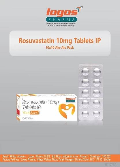 Rosuvastatin Calcium eq to Rosuvastatin 10 / 20 / 40 mg Tablet – Logos Pharma