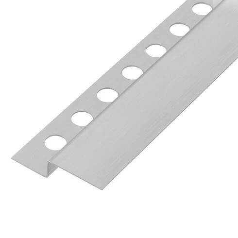 Přední lišta sprchové vaničky 130 cm broušený nikl