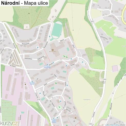 Národní - mapy | Kurzy.cz