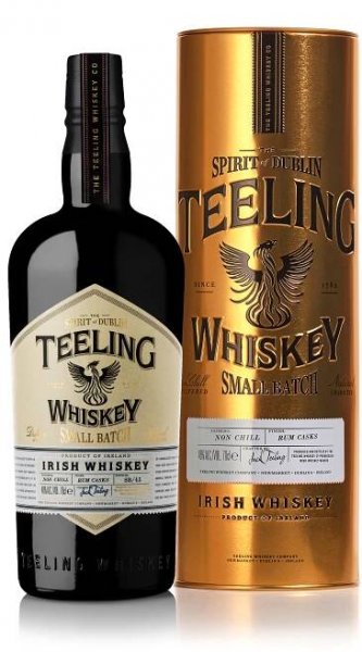 Teeling Small Batch Whiskey 0,7l ve zlaté tubě