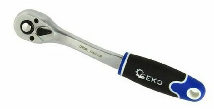 Ráčna prohnutá 3/8" GEKO