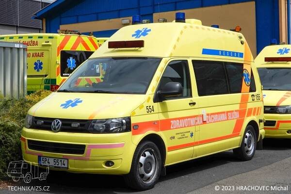 ZZS PK - Plzeň-Bory - RZP 554 - VW T5 - TECHNIKAIZS.cz