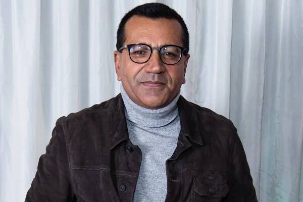 Martin Bashir backstage during "X Factor Celebrity" at LH2 Studios on November 23, 2019 in London, England.