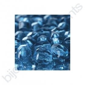 Skleněné ohňové korálky - sv.modré, cca 6mm - Bijoux Components - Svět korálků