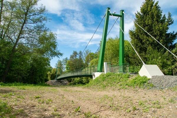 Rekonstrukce lávky pro cyklostezku Ohře v Mostově | Stavby Karlovarského kraje