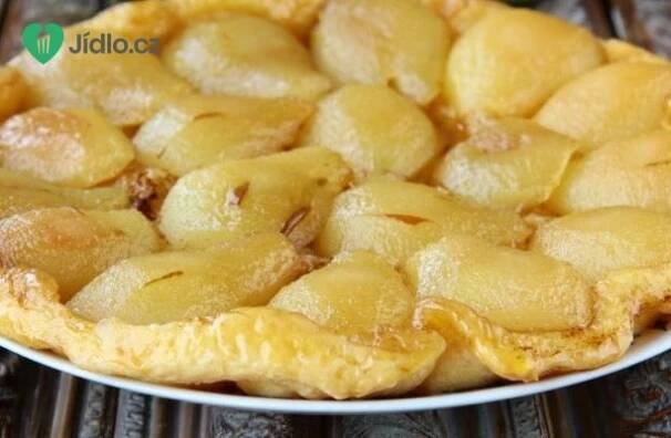 Francouzský koláč Tarte Tatin s jablky a hruškami recept