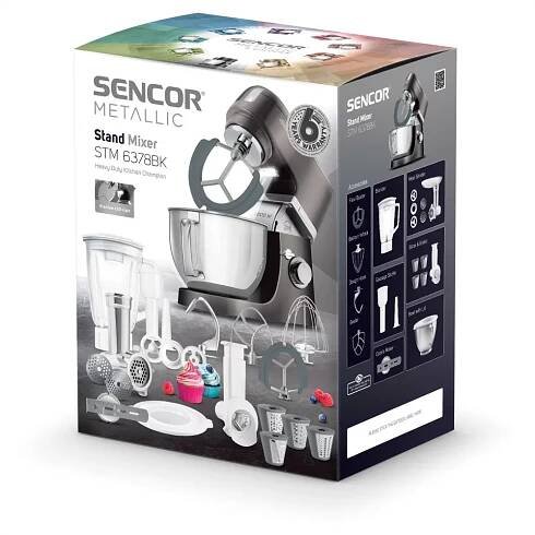 Kuchyňský robot Sencor STM 6378BK : Peddy.cz