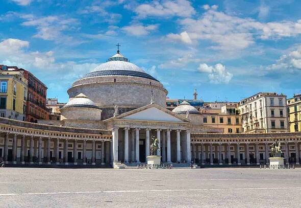 Piazza del Plebiscito, where to stay in Naples for families