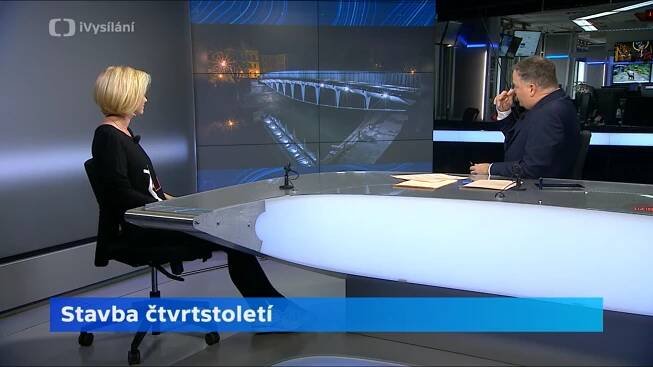 Reportáž České televize o stavbách čtvrtstoletí a Vladimíru Janatovi