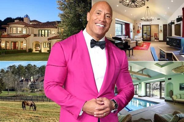 Dwayne "The Rock" Johnson just shelled out $27.8 million for a sprawling Beverly Hills estate.