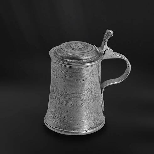 Pewter Beer Tankard (Art.115)