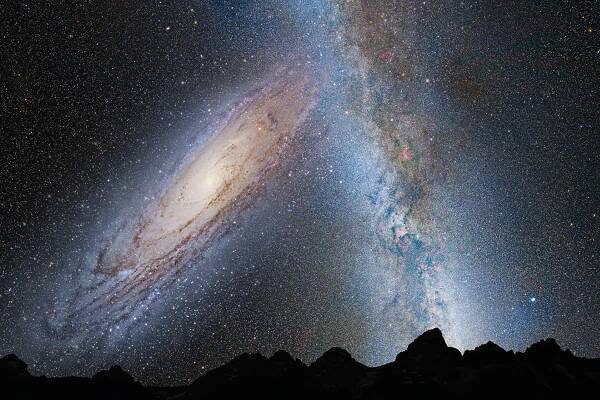 Andromeda-Milky Way collision