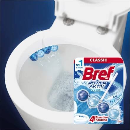 WC blok Power Aktiv Ocean 3x50 g Bref