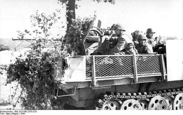 2 cm FlaK 38 auf Selbstfahrlafette Zgkw. 3t (Sd.Kfz. 11/1) : Německo (DEU)