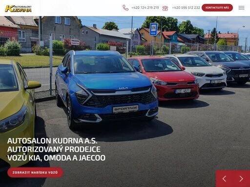 autosalon, kudrna, autokudrna, orlová, škoda, auto, kia, motors