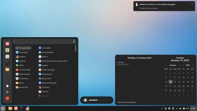 Cinnamon 6.4 Default Theme