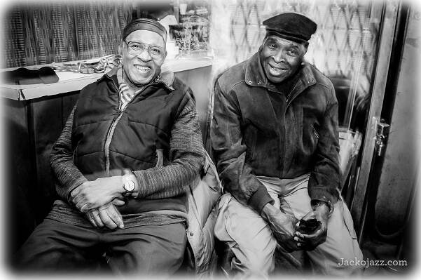 Fred Anderson and Muhal Richard Abrams at the Velvet Lounge 2006