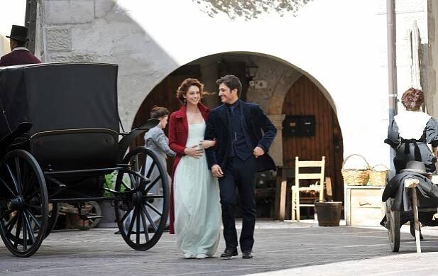 La dama velata - Z filmu - Miriam Leone, Lino Guanciale