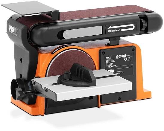 Pásová a talířová bruska 370 W Ø 150 mm - Pásové brusky MSW