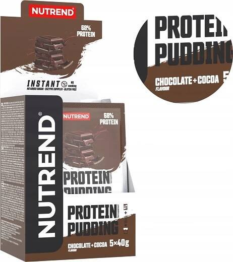 Nutrend Protein puding čokoláda kakao 5 x 40 g