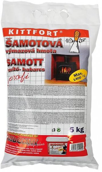 KITTFORT Šamotová a žáruvzdorná malta