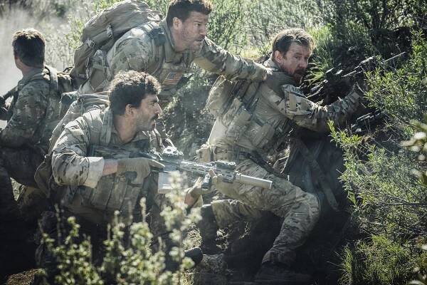 Tým SEAL - My Life for Yours - Z filmu - Justin Melnick, David Boreanaz, Tyler Grey