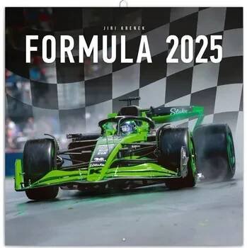 NÁSTĚNNÝ KALENDÁŘ 2025 – FORMULE 1