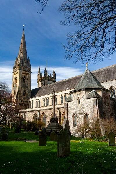 Image of Llandaff Cathedral Cardiff Wales UK