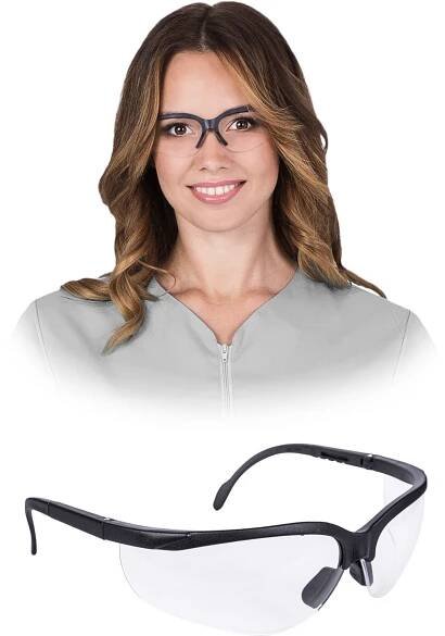 Čiré ochranné brýle IDAHO CLEAR