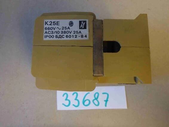 Vzduchový stykač K25E; 25A; 660V; cívka 24V - Nástrojenářadí.cz