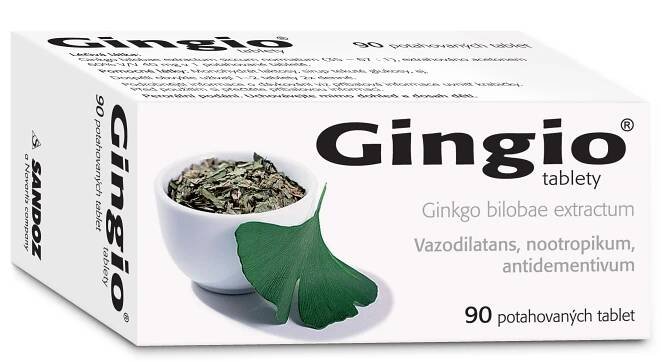 Gingio 40 mg 90 potahovaných tablet