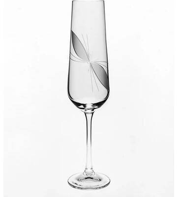 Bohemia Crystal broušené skleničky na sekt Sandra Mašle 2 x 200 ml od 513 Kč - Heureka.cz
