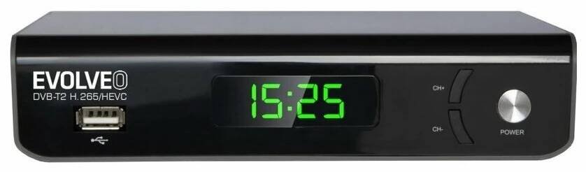 Set-top box Evolveo Omega II T2 černý