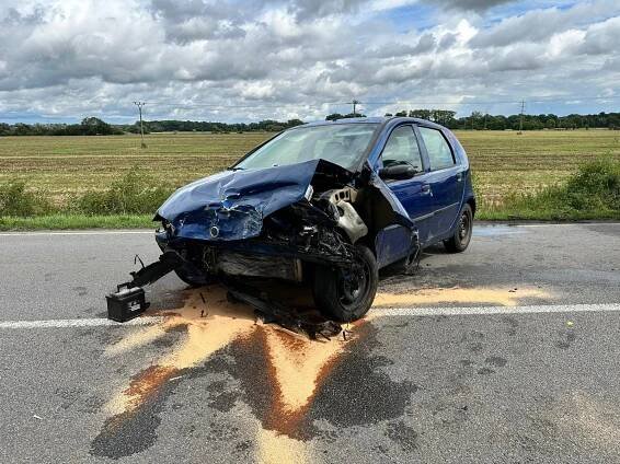 V Břehách na Pardubicku hasiči zlikvidovali následky nehody dvou… | POŽÁRY.cz - ohnisko žhavých zpráv | hasiči aktuálně