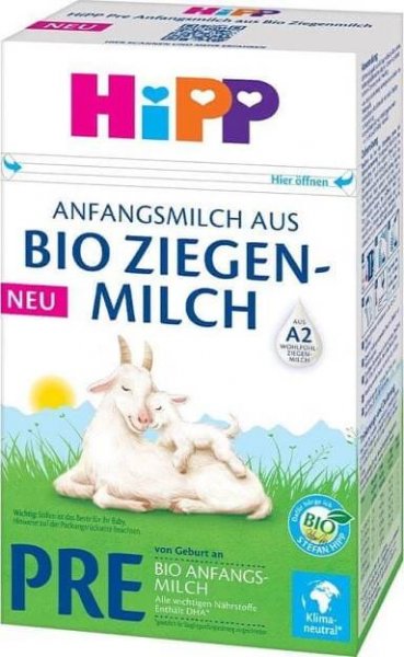 HiPP Kozí mléko 1 BIO 400 g od 367 Kč